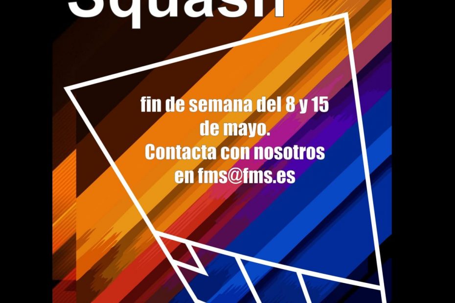 Curso de Monitor de Squash Mayo 2021